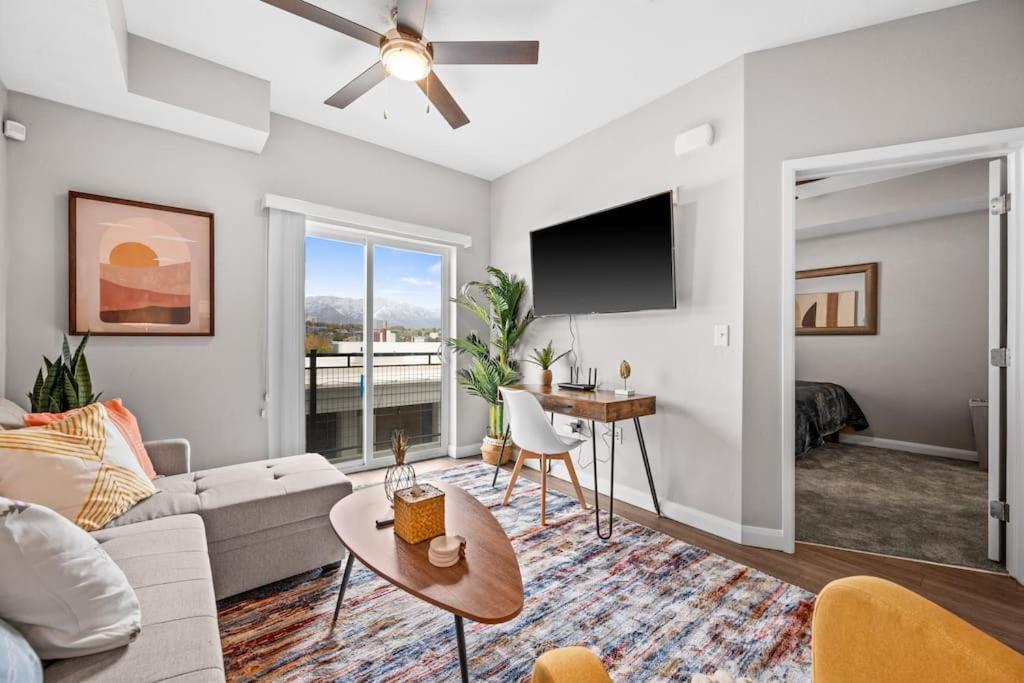 סולט לייק סיטי City View Boho Apt Stocked W Everything You Need מראה חיצוני תמונה