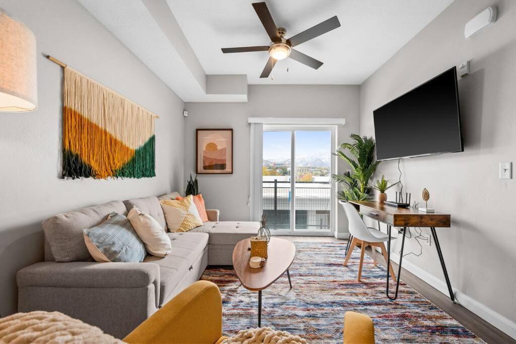 סולט לייק סיטי City View Boho Apt Stocked W Everything You Need מראה חיצוני תמונה